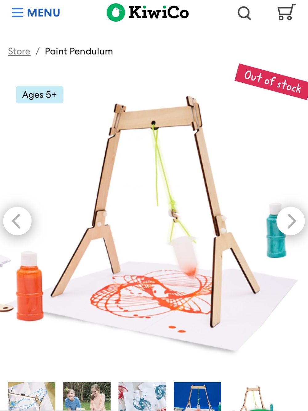 Brand new! Paint Pendulum Kids Art Kit